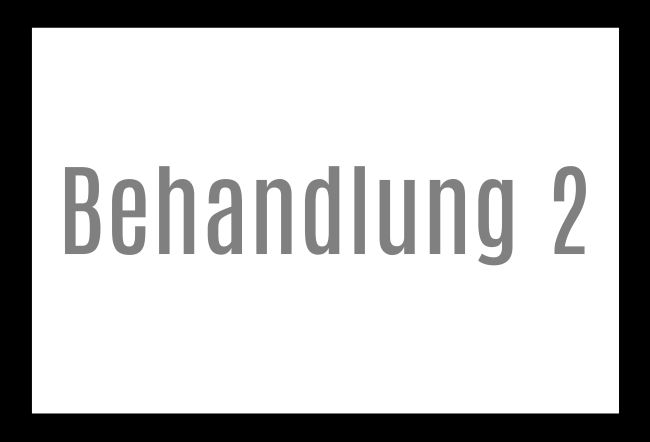 Behandlung 2 Hinweis Schild informativ auffallend schilder selbst gestalten