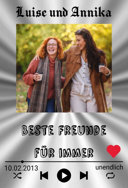 Beste Freunde Privat-Pakete Schild smart spritzig informativ schilder selbst gestalten