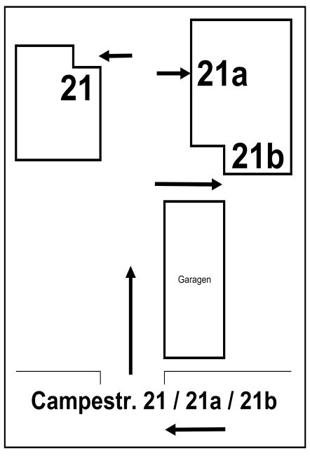 Campingplan Wegweiser Schild informativ auffallend schilder selbst gestalten