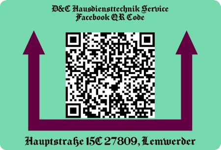 D&C Haustechnik Service Firma Schild kreativ informativ auffallend schilder selbst gestalten