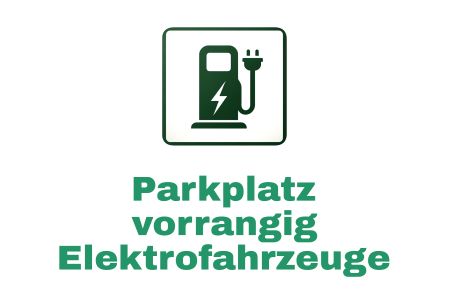 Elektro Parkplatz Parken-Verkehr Schild informativ auffallend schilder selbst gestalten