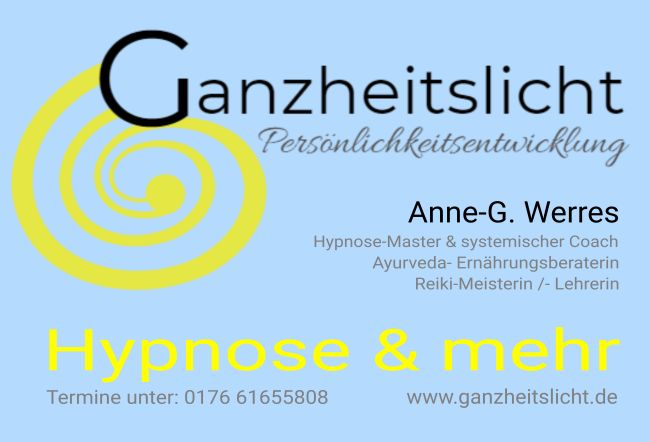 Hypnose & mehr Firma Schild spannend bunt kreativ informativ auffallend schilder selbst gestalten