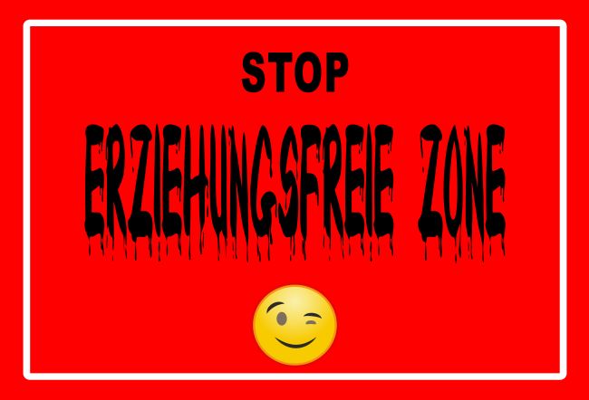 STOP Warnung-Zutrittverboten Schild spannend informativ auffallend lustig schilder selbst gestalten