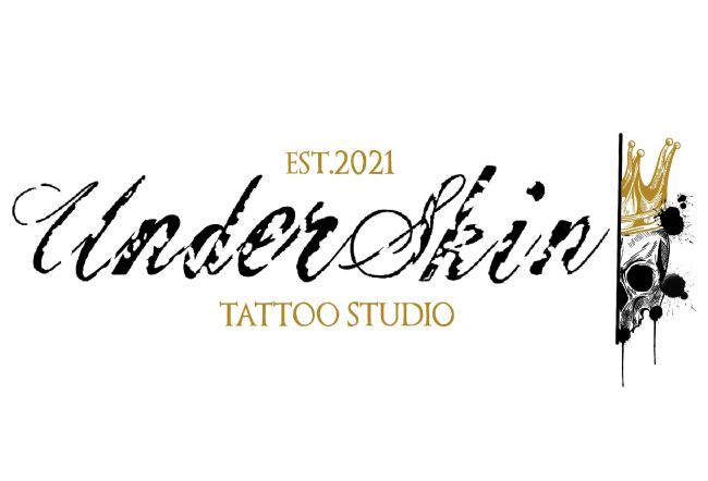 TATTOO STUDIO Firma Schild smart bunt kreativ spritzig informativ auffallend schilder selbst gestalten