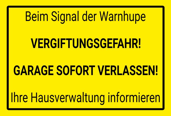 VERGIFTUNGSGEFAHR Warnung-Zutrittverboten Schild informativ auffallend nachdrücklich schilder selbst gestalten