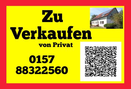 Zu verkaufen Hinweis Schild spannend bunt kreativ schilder selbst gestalten