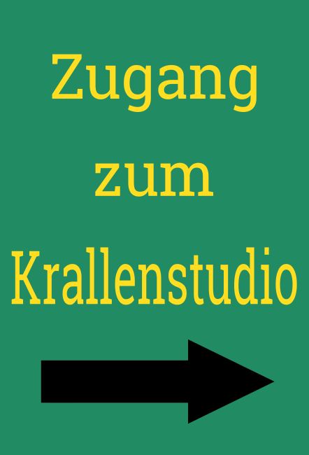 Zugang Wegweiser Schild smart informativ auffallend schilder selbst gestalten