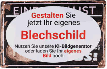 Blechschild 30 x 20cm